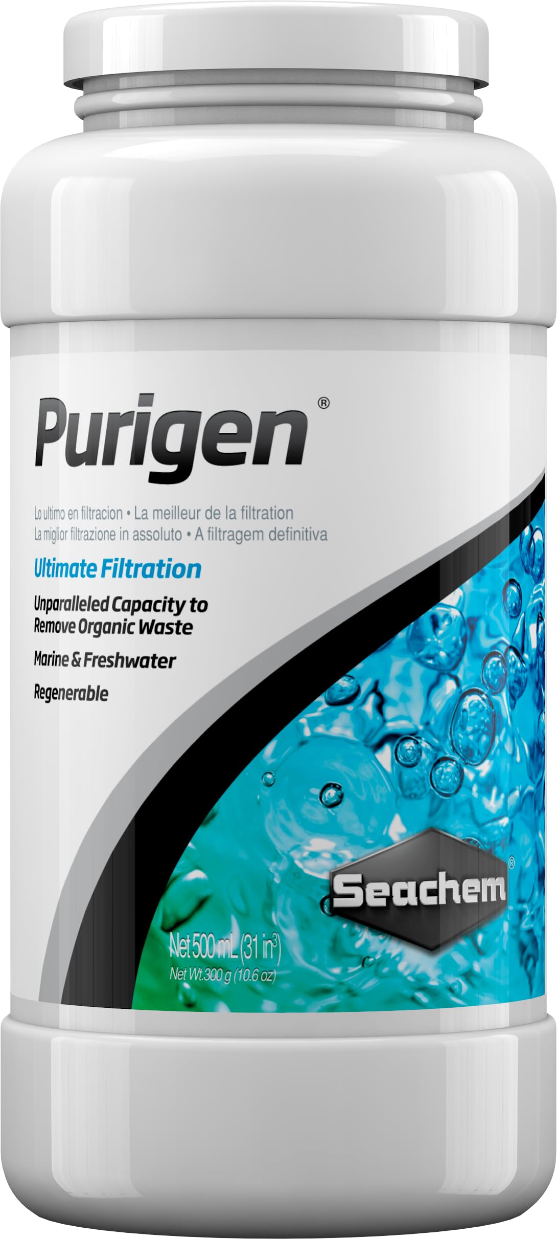 Seachem Purigen Organic Filtration Resin for Fresh and Saltwater 500 ml