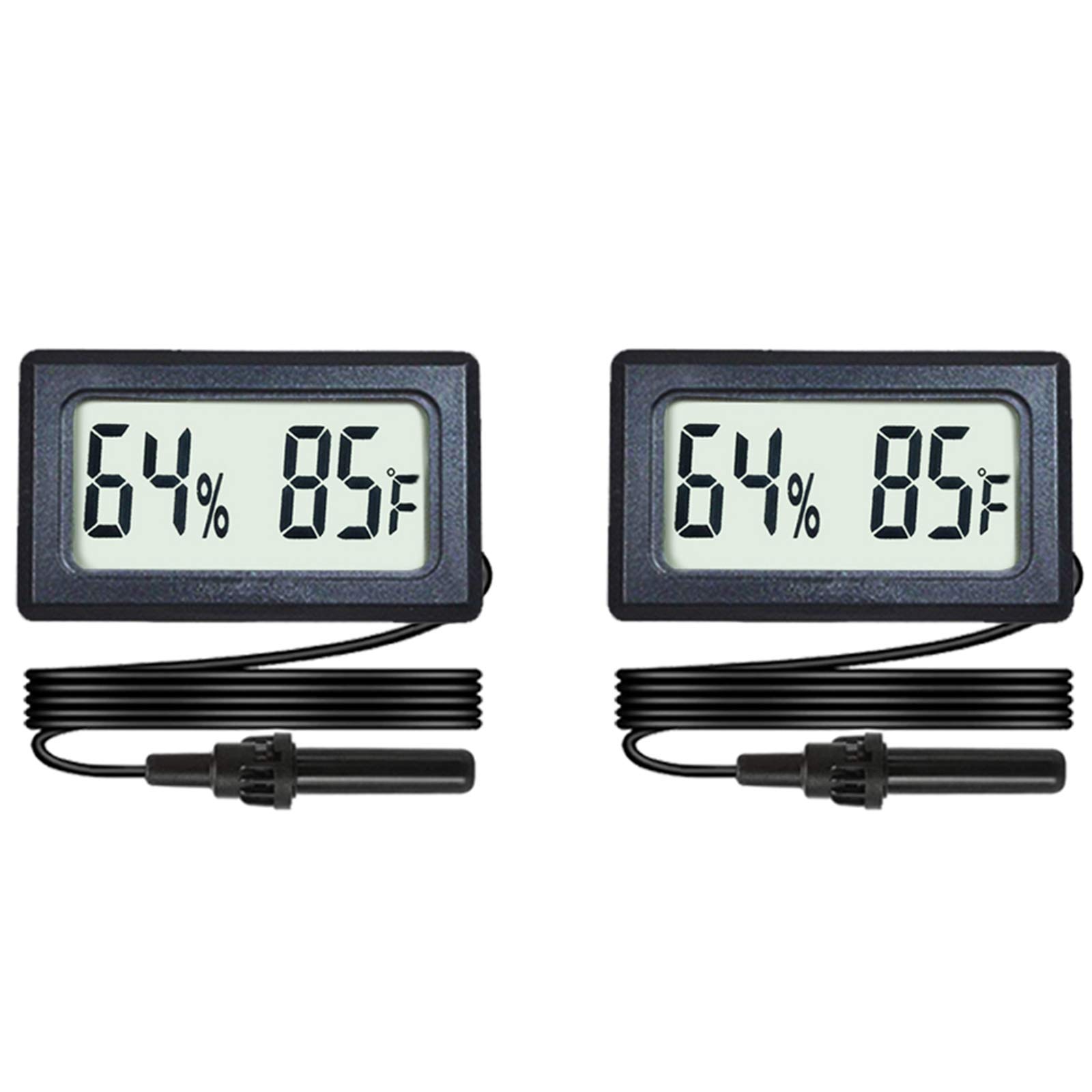 Veanic: 4-Pack Mini Digital Hygrometer Thermometer with LCD Display