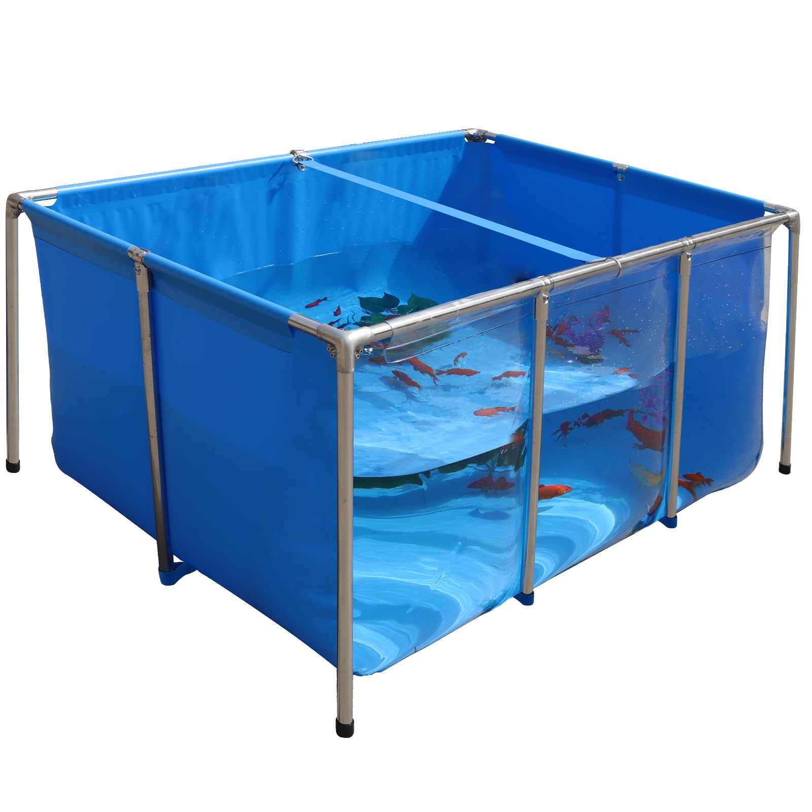 THOOUM: PVC KOI Aquarium Tank with Clear Viewing Panel