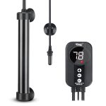 Hygger Titanium Marine Aquarium Heaters with Digital LED Controller and Probe