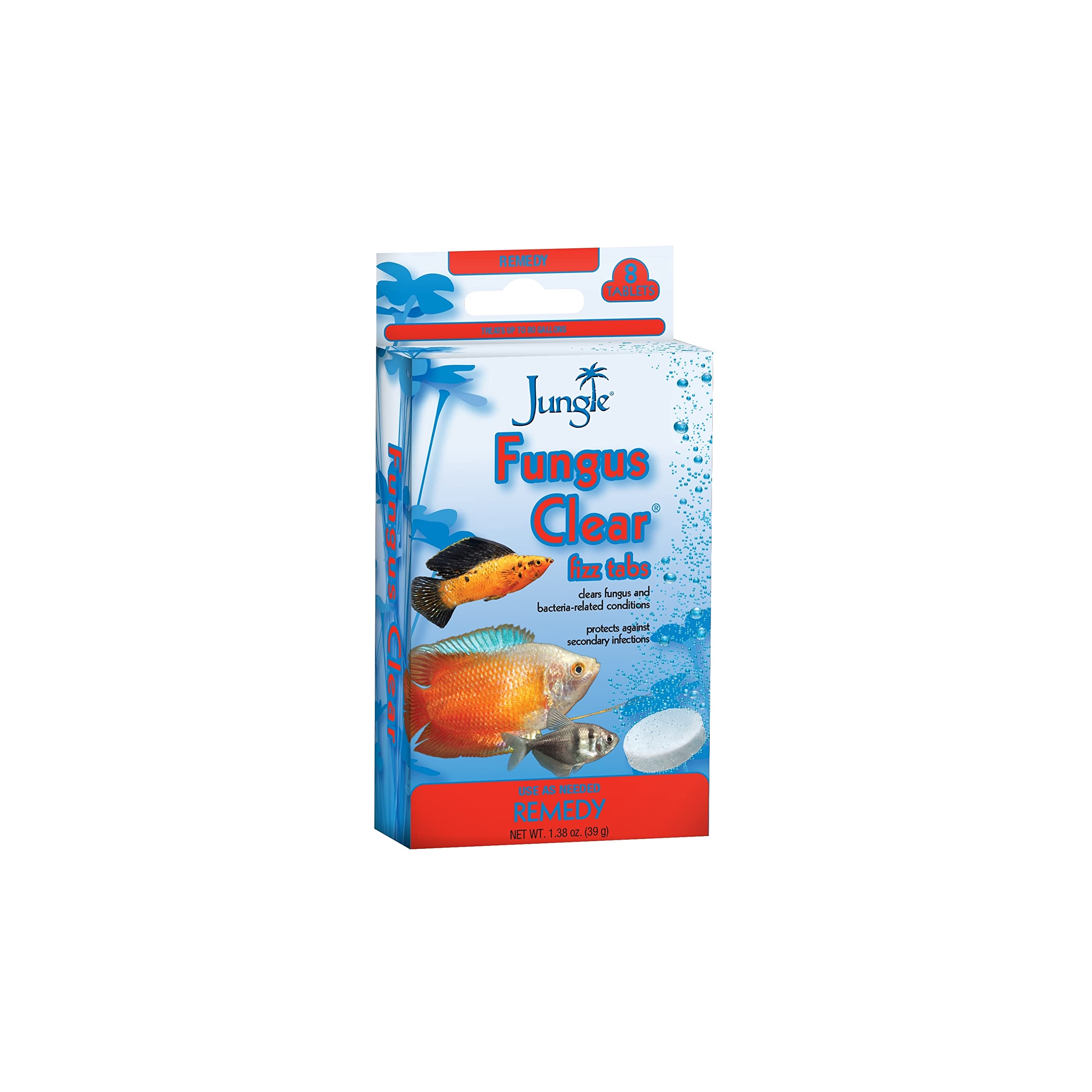 Tetra TB630W Fungus Clear Tablets, 8-Count for Tank Buddies