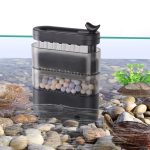 AQQA 260GPH Turtle Filter for 20-50 Gallon Tanks, Silent Circulation