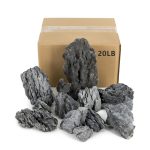 ChaoLeHo Natural Slate Stones for Aquascaping and Decor