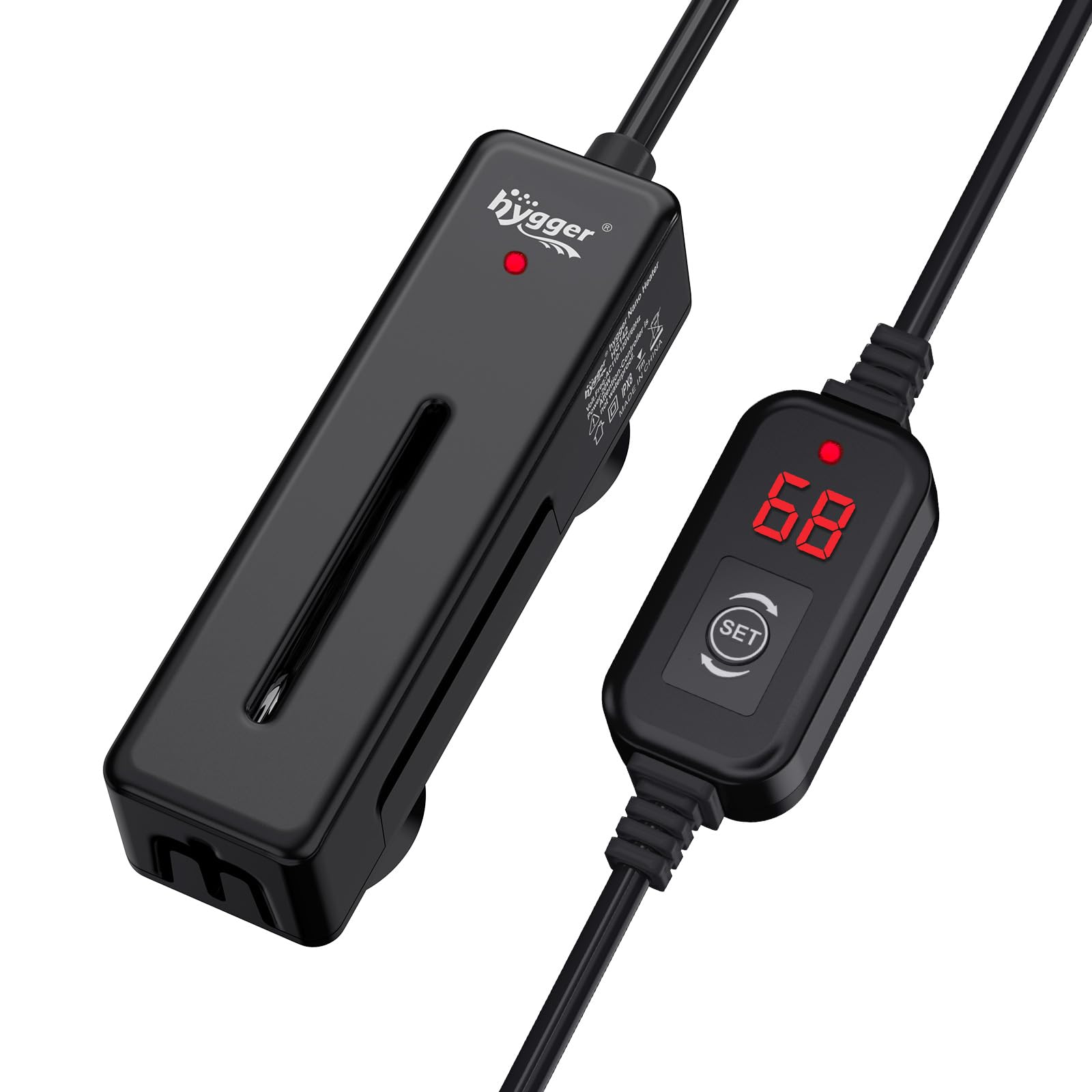 Hygger Mini Fish Tank Heater 50W for 5-10 Gallons