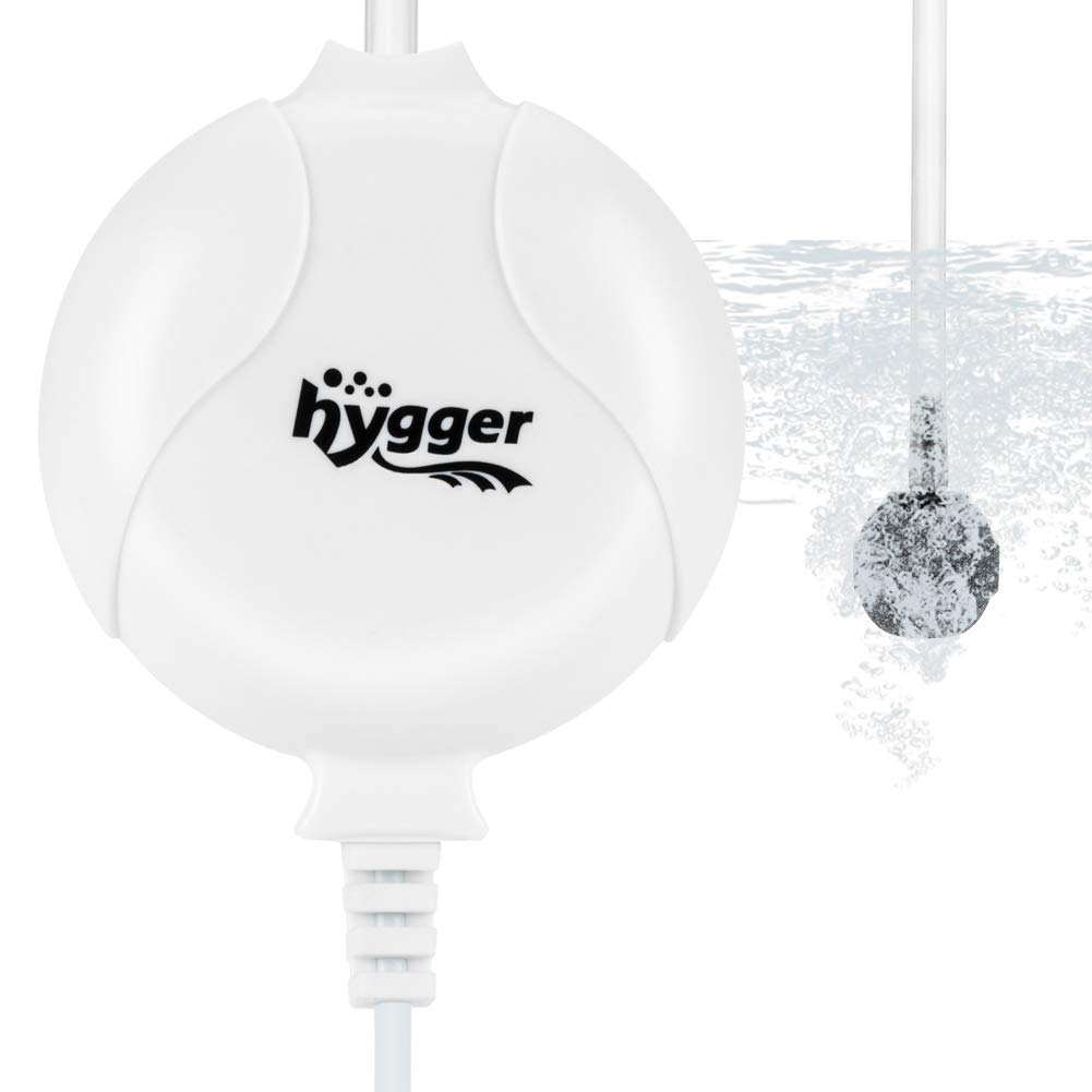 Hygger Quiet Mini Air Pump for 1-15 Gallon Aquariums