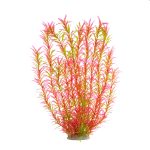 J07 Green: 21-Inch Artificial Plastic Aquarium Plants for Fish Tanks