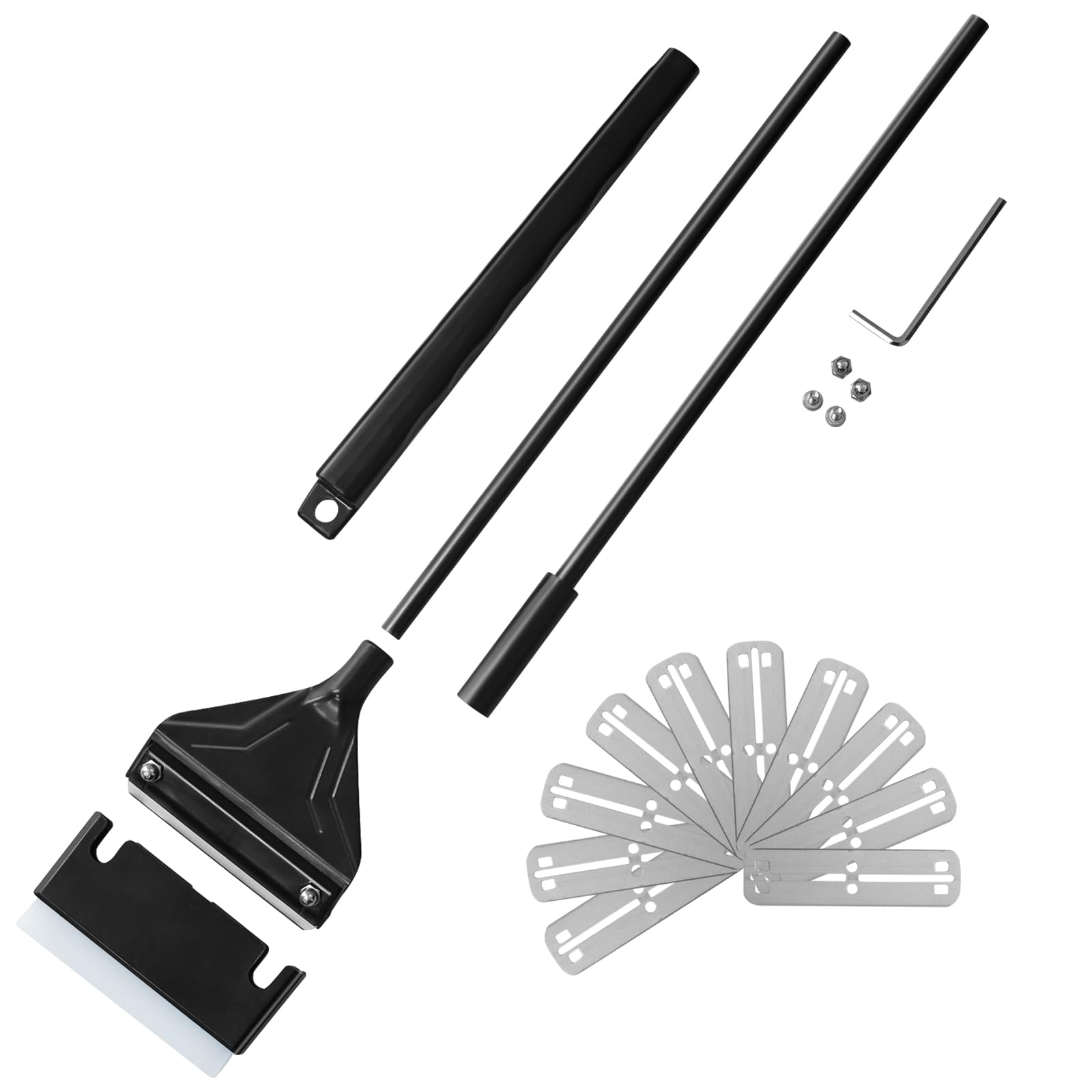Lenpestia Algae Scraper for Glass Aquariums with 10 Blades