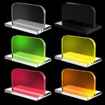NestBasics 6pcs Acrylic Aquarium Lid Hinge Replacement Handles