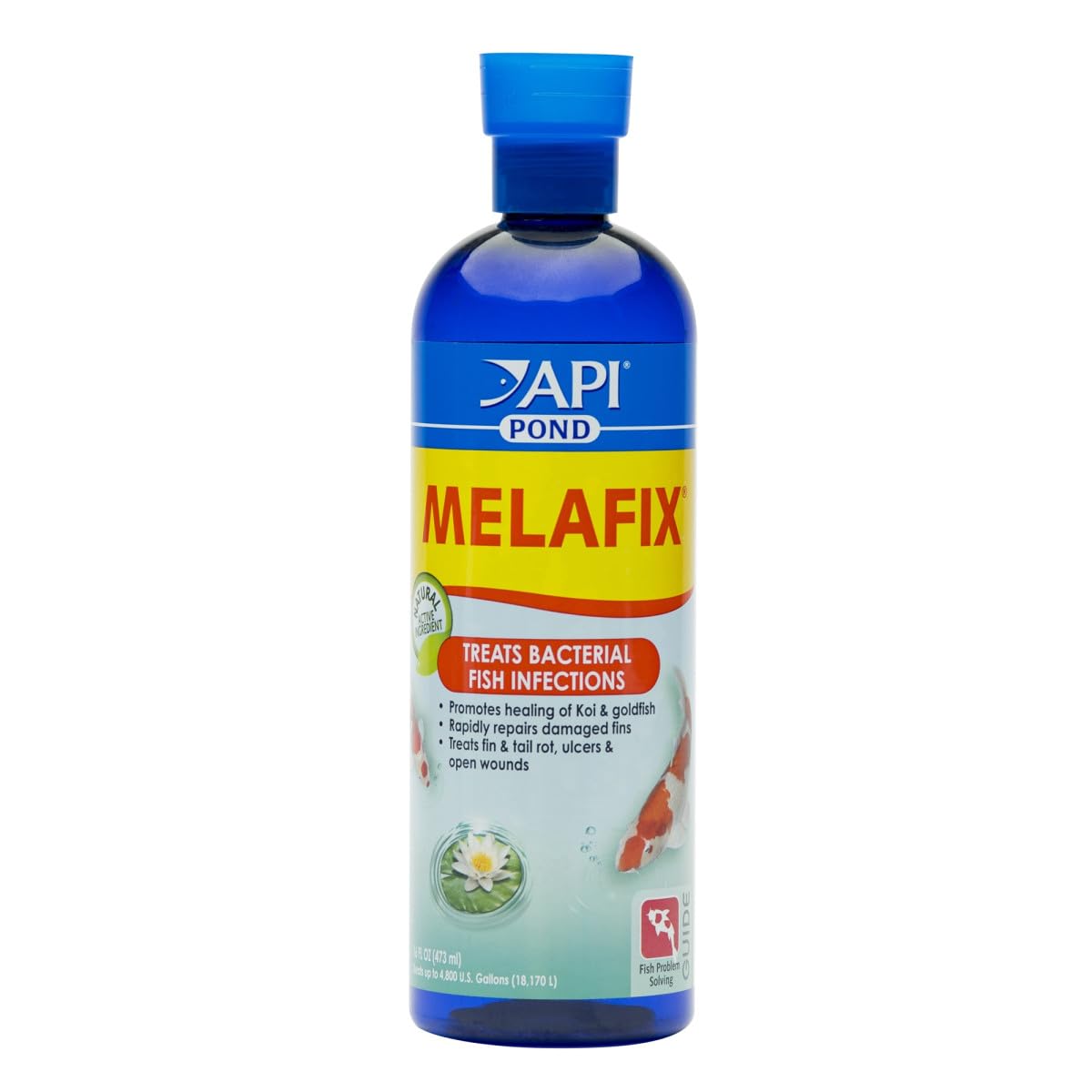API POND MELAFIX 16-Ounce Bottle for Pond Fish Remedy