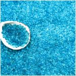 BXI 2.2 Lbs Vibrant Blue Aquarium Gravel for Decor and Plants