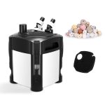 AQQA 317GPH Ultra-Quiet Canister Filter for Aquariums Up to 65 Gallons