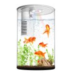Zingbabu: 3 Gallon Self-Cleaning Fish Tank with LED Light