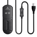 Fishkeeper 500W Submersible Aquarium Heater with Temperature Controller for 90-130 Gal
