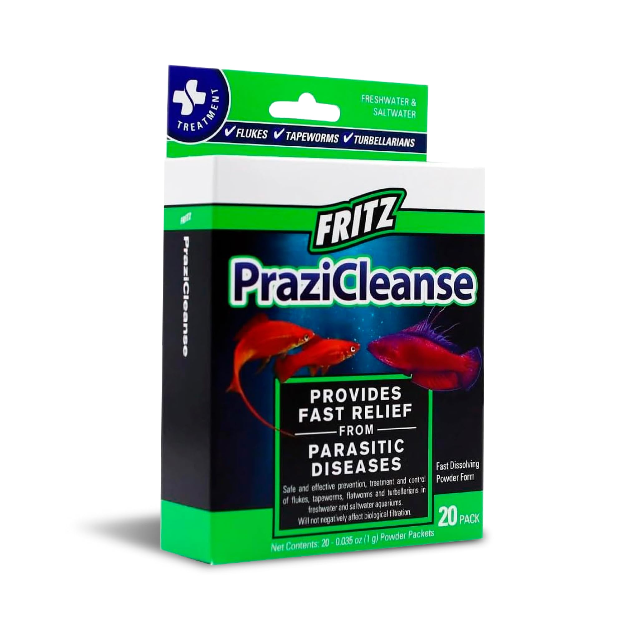Fritz PraziCleanse - 20 Pack for Effective Parasite Treatment