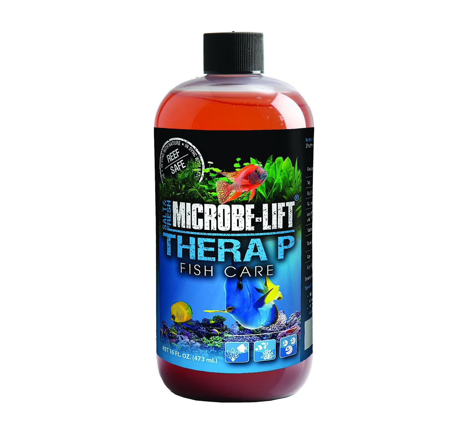 MICROBE-LIFT TheraP Fish Care Treatment for Aquariums, 16 Ounces