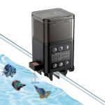 Pawfly Automatic Fish Feeder with Timer, 320ml Adjustable Dispenser