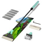 UPETTOOLS 2-in-1 Adjustable Algae Scraper for Glass Aquariums
