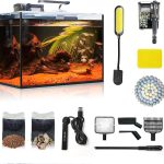 Wonderfactory: 2.6 Gallon Glass Aquarium Starter Kit with Heater