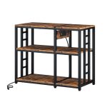 MILEFA 40-50 Gallon Aquarium Stand with Power Outlet