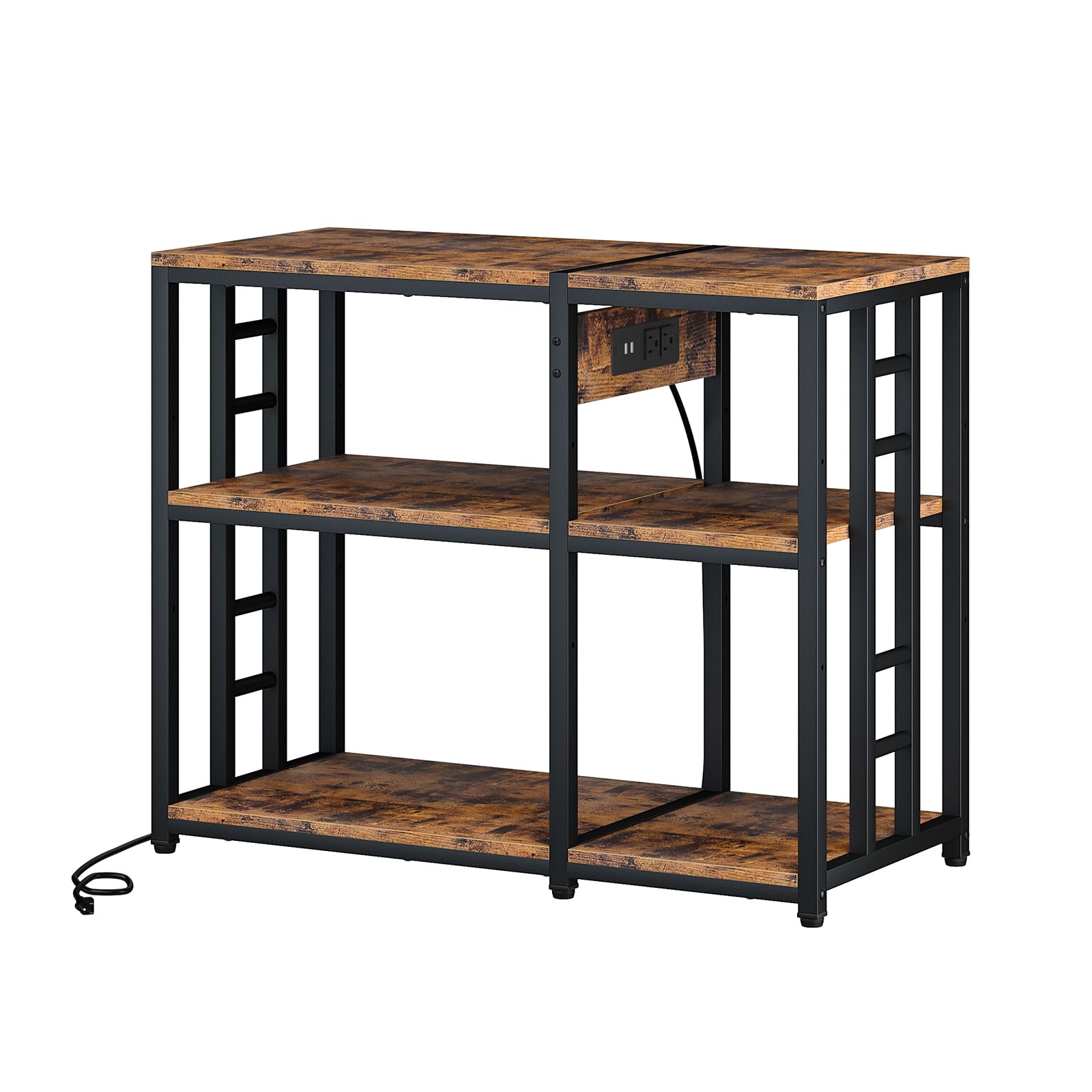 MILEFA 40-50 Gallon Aquarium Stand with Power Outlet