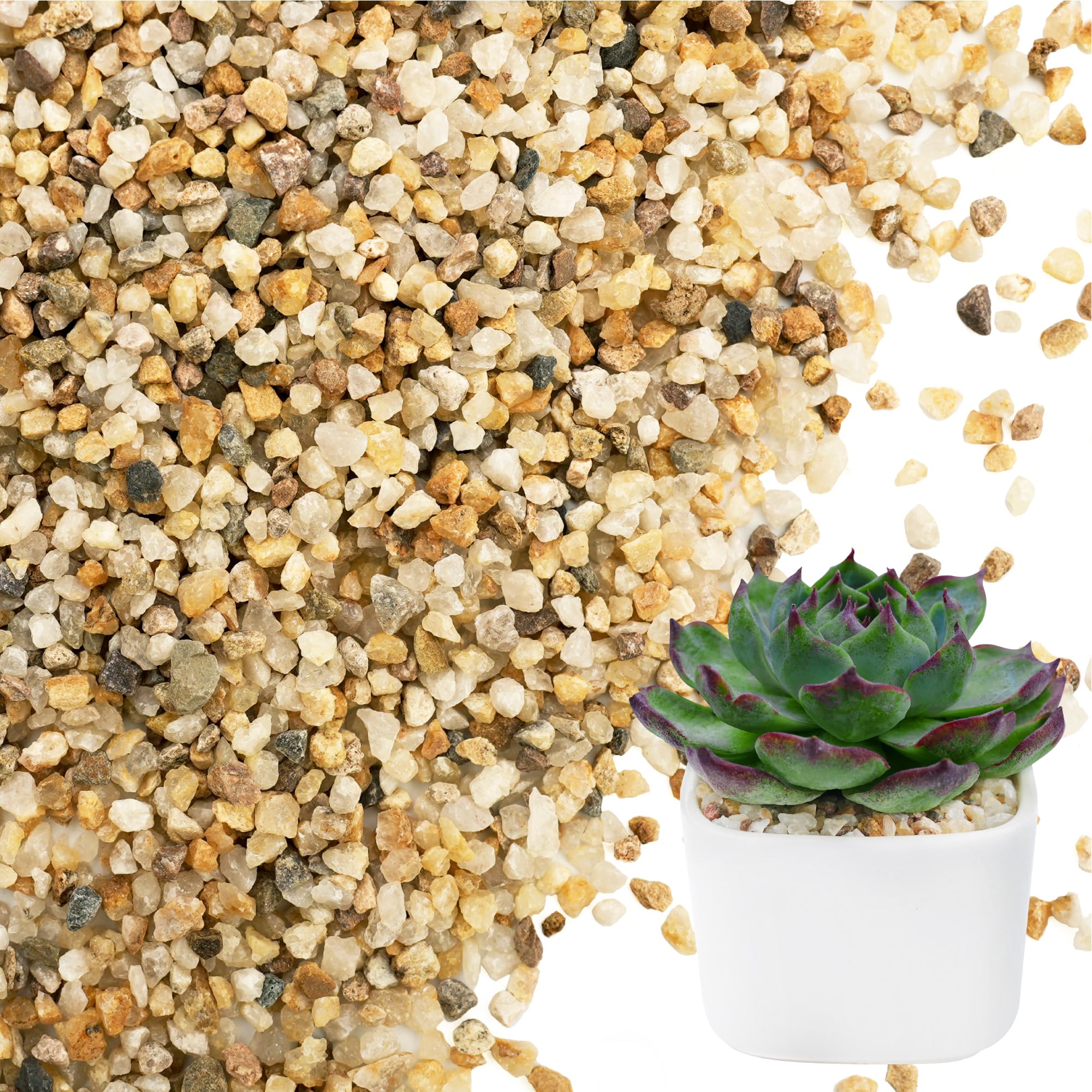 NUPICK Coarse Sand for Plants, Aquariums, and Landscaping - 3lb