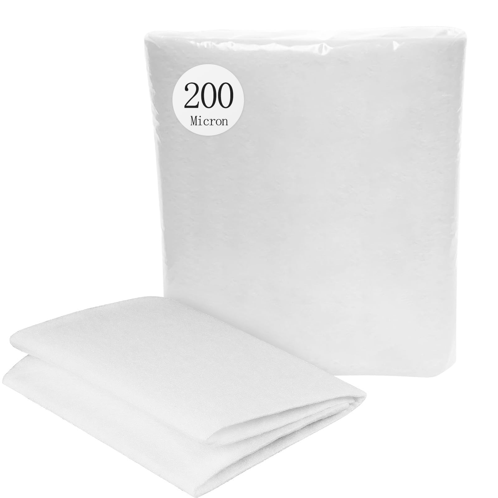 Pawfly 100 Micron Aquarium Filter Pad, Cut-to-Fit Floss
