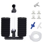 AQUANEAT Double Bio Sponge Filter for Nano Aquariums