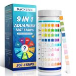 BACNUNN 200CT 9-in-1 Aquarium Test Strips for Water Testing