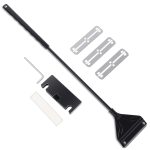 Eldraqth: 16″ Aquarium Glass Scraper with 10 Stainless Steel Blades