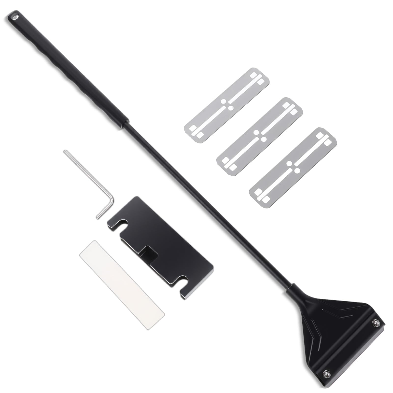 Eldraqth: 16″ Aquarium Glass Scraper with 10 Stainless Steel Blades