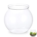 Vin Beauty: 27 oz Unbreakable Mini Plastic Fish Bowl for Decor