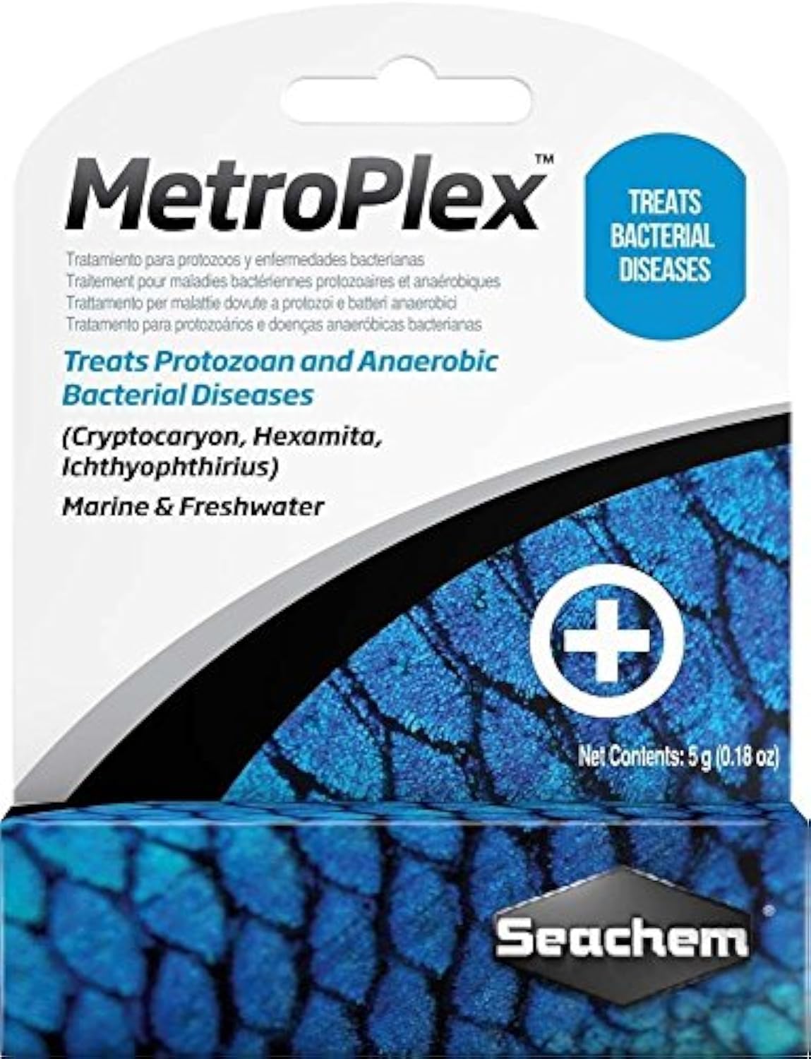 Seachem MetroPlex for Parasite Control in Saltwater and Freshwater Aquariums