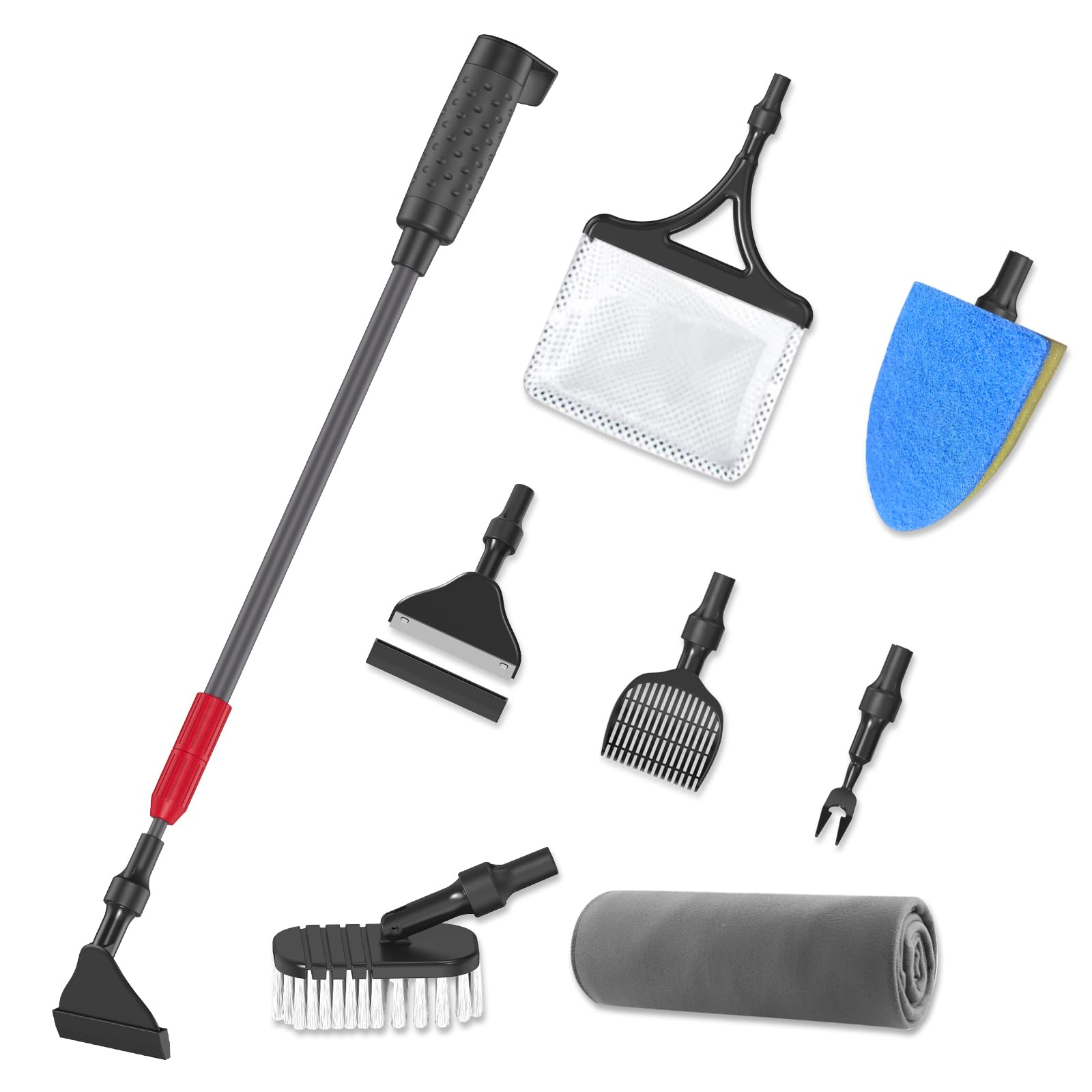 Brand Name: 6-in-1 Aquarium Cleaning Kit for 20-160 Gallon Tanks