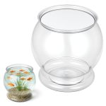 Unbreakable 38 oz Decorative Mini Fish Bowl for Parties