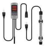 Hygger 500W Saltwater Aquarium Heater with Digital Thermostat and Titanium Tube