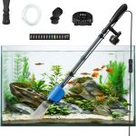 Lives Electric Aquarium Vacuum: 7-in-1 Multifunction Gravel Cleaner
