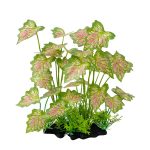 Smoothedo-Pets Small Pink Artificial Aquarium Plant Decoration Set