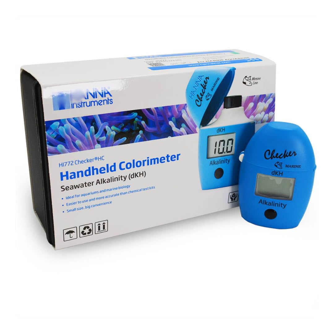 WLR Industries HI772 Saltwater Aquarium Alkalinity Colorimeter Tester