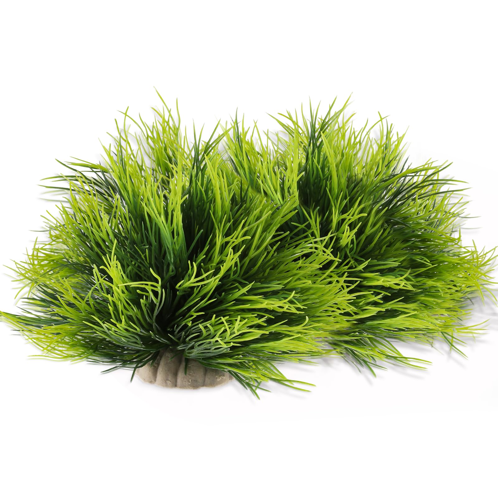 FdcLixuvol 2pcs Artificial Aquarium Plants for Fish Tanks