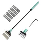 UPETTOOLS Aquarium Algae Scraper with 5 Stainless Steel Blades