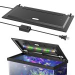 Blosail LED Aquarium Hood with Adjustable Brightness and Bulb