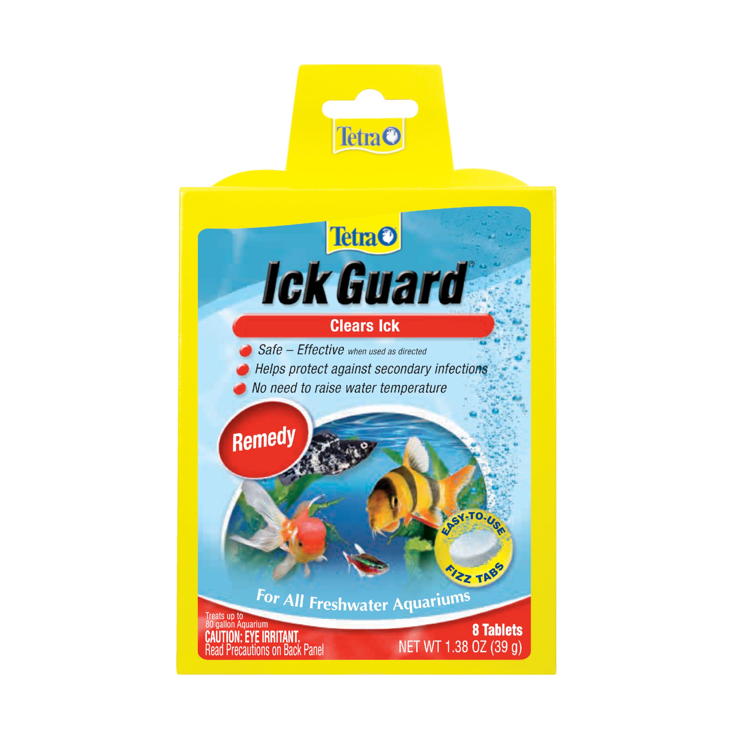 Tetra Ick Guard 8 Count: Quick Ick Remedy for Aquariums