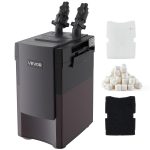 VEVOR 317GPH 3-Stage Canister Filter for Aquariums Up to 100 Gallons