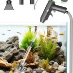 AQQA 4-in-1 Aquarium Gravel Cleaner with Adjustable Water Flow