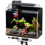 Aquarium Essentials: 5 Gallon Betta Tank Kit with Heater & Filter