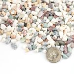 LMtonble: 5LB Mixed Color River Rocks for Aquariums