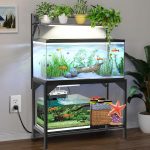 SFESGRER 40-50 Gallon Aquarium Stand with Power Outlets