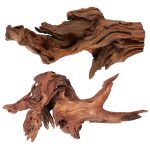 WDEFUN 2-Piece Natural Driftwood for Aquariums and Decor