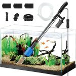 Aquarium 6-in-1 Gravel Cleaner: 530GPH Vacuum & Water Changer