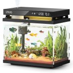 Aquarium Essentials: 2 Gal Smart Tank with Self-Cleaning System